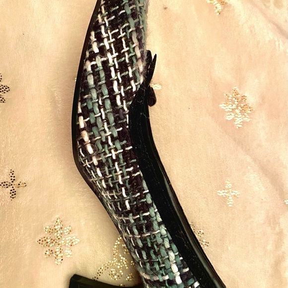 Highlights navy blue, white and light blue heals - Picture 4 of 4